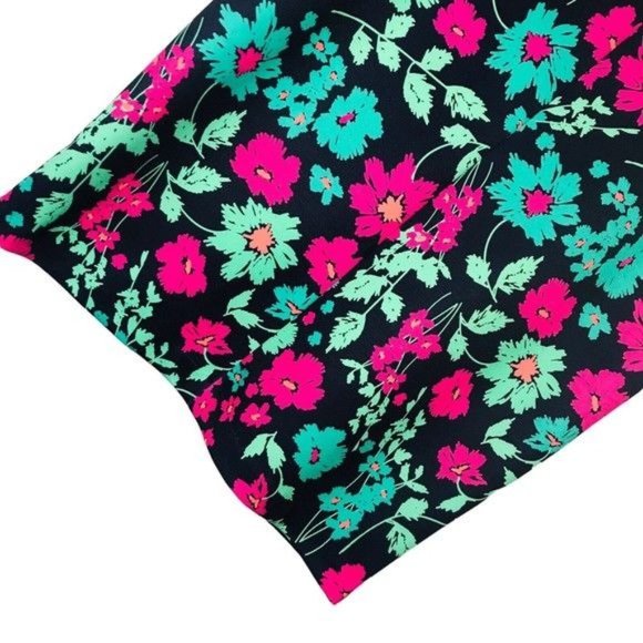 ALEXIA ADMOR Floral Print Scuba Dress Size Small - Picture 5 of 10
